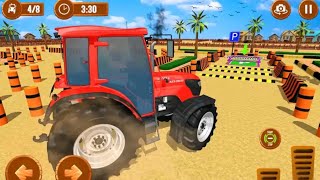 Real Farming Tractor Parking Game Tractor Parking Android Gameplay screenshot 5