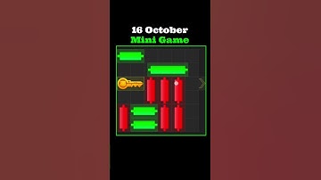 16th October Hamster kombat Daily Mini Game  Puzzle Solved  in few Second