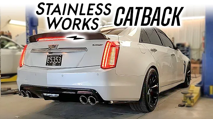 CTS-V Gets Stainless Works Catback Exhaust, Resonated X-Pipe With Dual-Mode Mufflers
