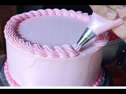 EASY QUICK AND SIMPLE BEGINNER CAKE DECORATING IDEAS #SHORTS