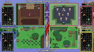 Standard 7/7, Nov 5 2019.  ALTTP Randomizer Daily Race.