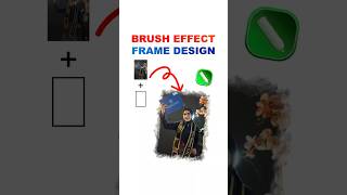 Brush Effect Frame Design - CorelDraw Tutorial #klsdesain #coreldraw
