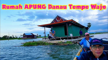 Penghasil Ikan Tawar Rumah Apung Danau Tempe Wajo || Keliling Sulawesi Selatan || The Boegis Jak 19