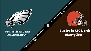Philadelphia Eagles (2-5-1) @ Cleveland Browns (6-3): Live Play by Play Reactions (NFL Week 11)