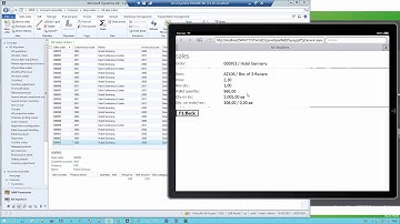 Columbus AX Anywhere Sales - How to do sales order entry