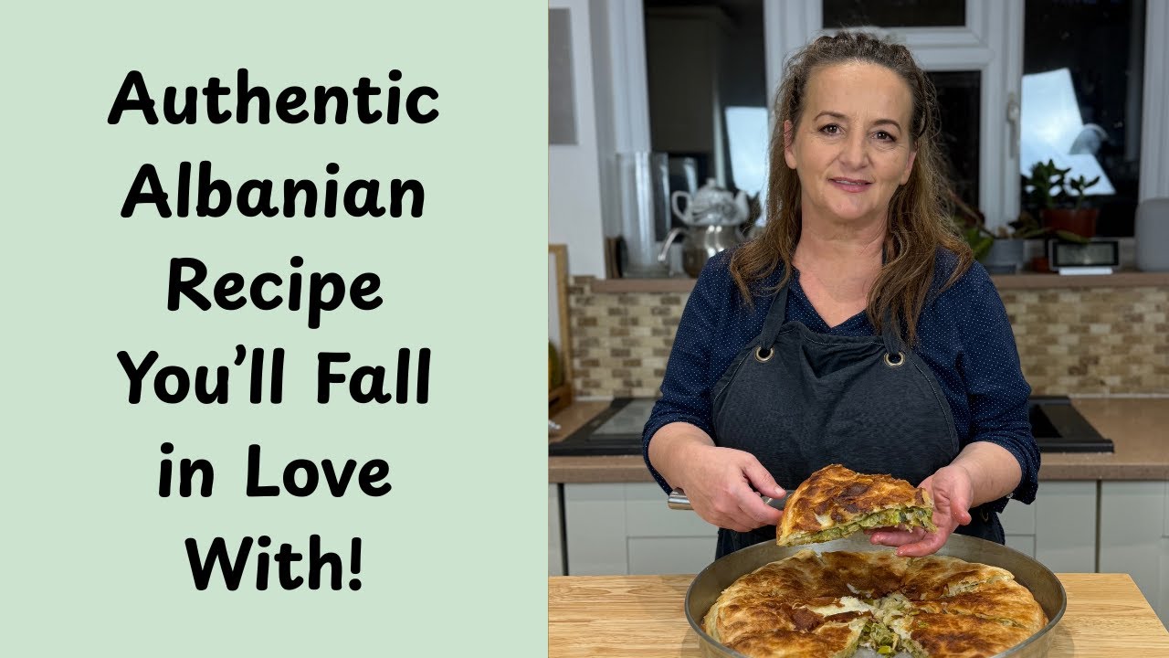 Byrek tradicional shqiptar me presh – Albanian Leek Pie Recipe | Homemade Byrek from Kuzhina e Lules