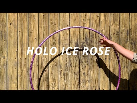 Dieses Video zeigt unser Performance Hula Hoop Modell &quot;Holo Ice Rose&quot; in Bewegung bei Sonnenlicht. Tapes: 12 mm purple grip / holo ice roseFür den ganz große...