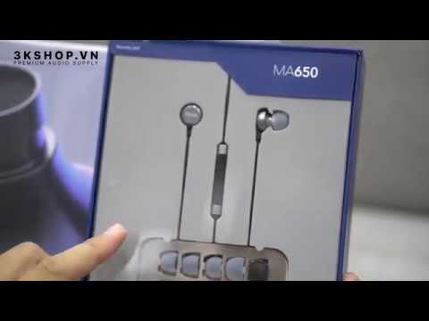 Unboxing RHA MA650 - phiên bản nâng cấp của RHA MA600 - tại 3Kshop