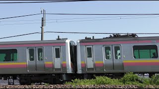E129系A24+B4編成 信越本線上り442M【4K】