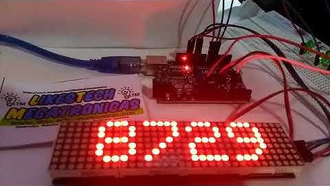 3   video arduino matriz display potenenciometro leds