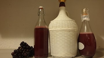 HowTo: Wein von Trauben  machen sehr lecker /Cách làm rượu nho đơn giản tại nhà rất ngon (VN/GER)