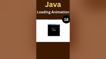 Java Swing: Create a Flying Triangles Loading Animation