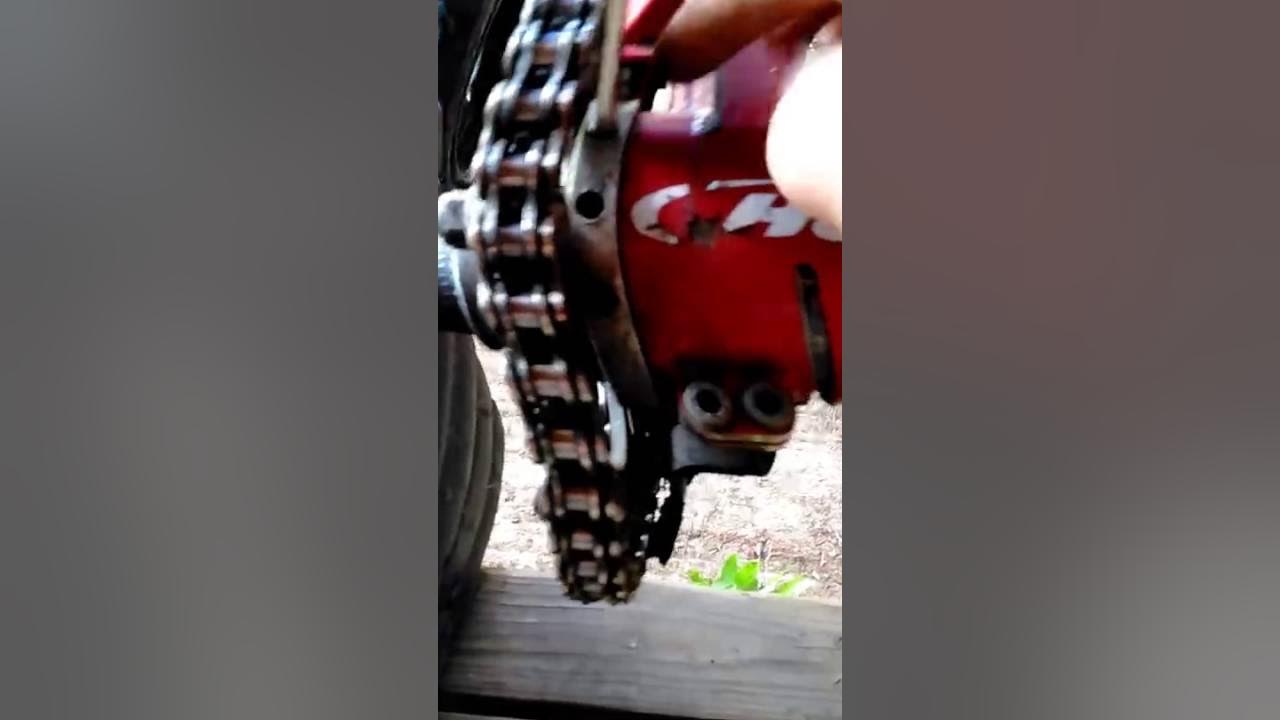 How To Tighten Chain On Yfz 450 YouTube