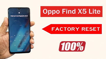 Oppo Find X5 Lite  Hard Reset Screen Lock