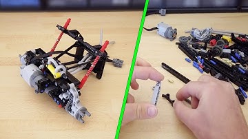 Robust Rear Axle Lego Technic Rock Crawler - With Building Instructions