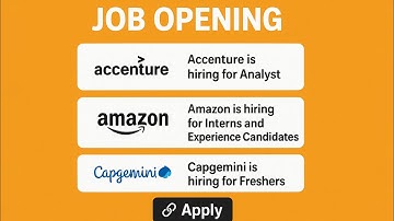 🔥 Nokia, MSCI, Amazon, Accenture & Capgemini Hiring! | Software Engineer & Analyst Jobs | Apply Now 