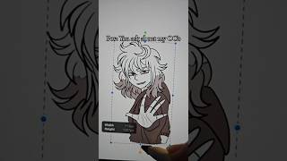 this is an older video from tiktok lol #art #oc #character