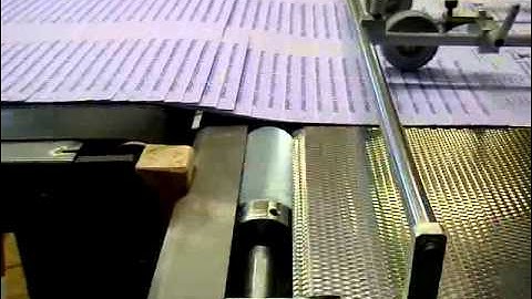 Sheet Stacker, Paper Stacker  A3 NSR Paper, Stacking at 20,000 sheets per hour