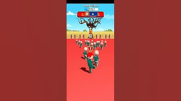 SQUID GAME 😂🤦| 🤯- 3D Games #Gameplay #Mobilegames All Levels Gameplay#Funny#short #girl#trending#run