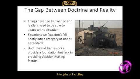 2012 - Principles of Patrolling, Applying Ranger School Lessons to Info Sec with Patrick Tatro