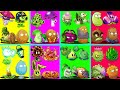 Random 8 Team Plants NORMAL &amp; DEF Battlez - Which Team Plant Will Win? - PVZ 2 Battlez