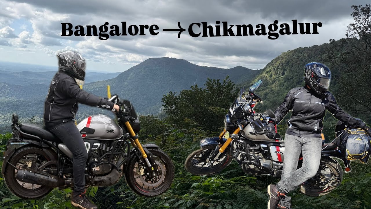 Bangalore to Chikmagalur Bike Ride on TVS Ronin | Scenic Western Ghats Ride