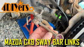 How to Replace the Front Sway Bar Links on a 07-15 Mazda CX9