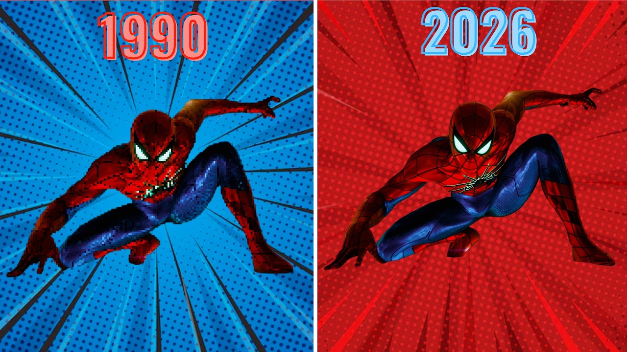 How Spider-Man Games Evolved Over the Years…