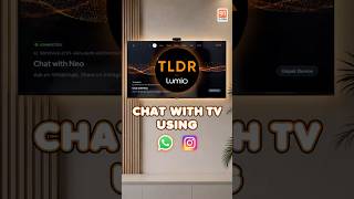 Lumio TLDR App Overview
Find your next binge with a WhatsApp message. 📺🤖 We tested Lumios TLDR app to see if AI can finally fix content discovery on smart TVs.
#Lumio #TLDR #ProjectNeo #AndroidTV #GoogleTV #SmartTV #AITech
About Us:
91mobiles.com is the largest gadget research site in India that provides tools, reviews & rich content to help people decide which gadget best suits their needs. The platform also helps users to find the best prices/offers for the gadgets.
#91mobiles
For the latest news, reviews and updates subscribe to 91mobiles:
Subscribe to 91shorts - https://www.youtube.com/c/91shorts/videos
Subscribe to our channel - https://goo.gl/5bR0Fn
Go to our website - http://www.91mobiles.com/
Like us on Facebook - https://www.facebook.com/91mobiles
Follow us on Twitter - https://www.twitter.com/91mobiles
Follow us on Instagram - https://instagram.com/91mobiles Lumio TLDR App Overview