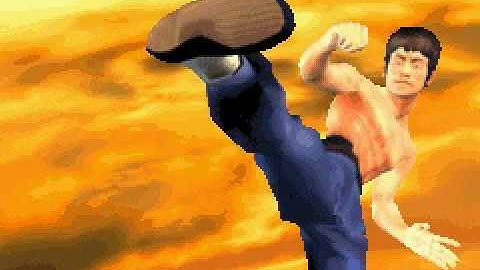 Bruce Lee - Return of the Legend GBA act 1 gameplay