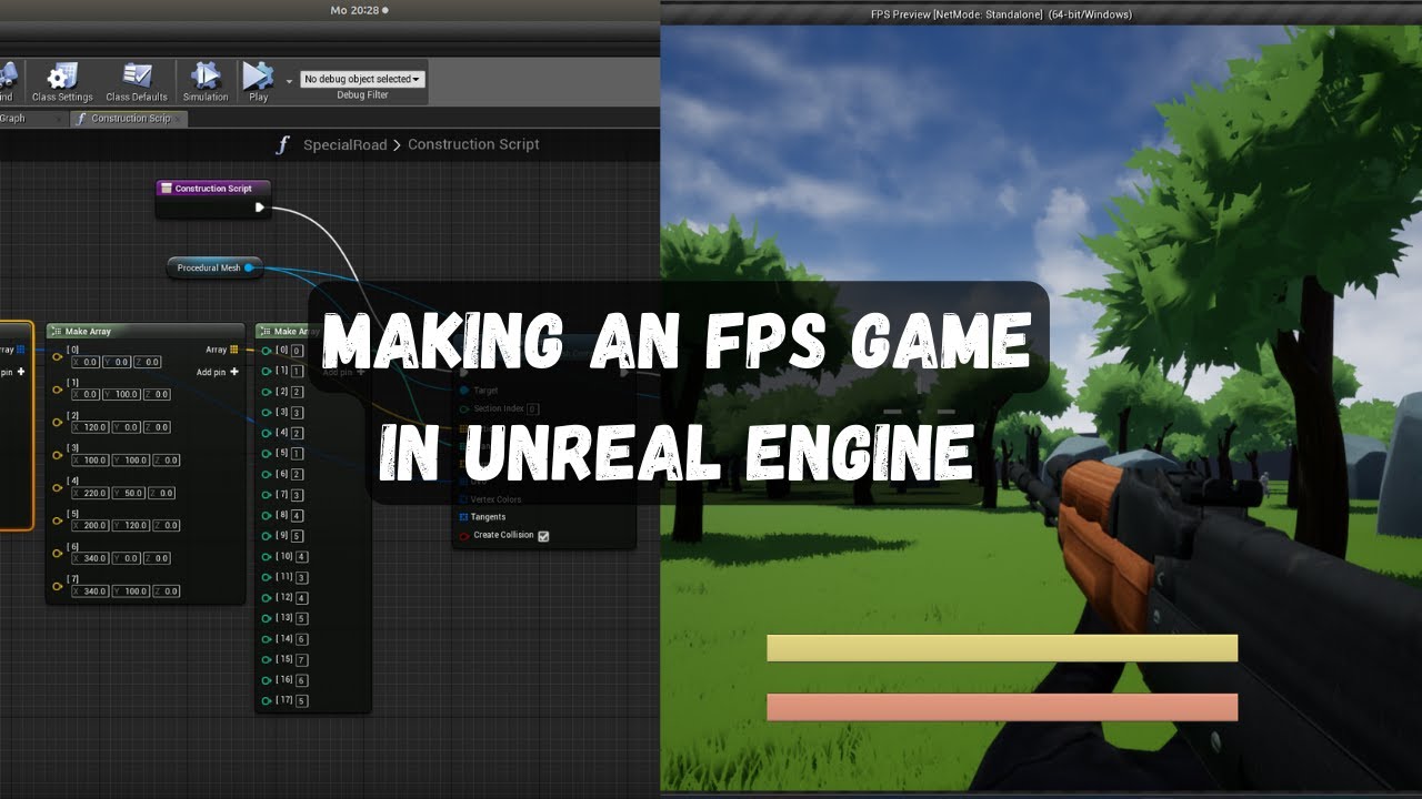I tried making a shooter game in Unreal Engine - YouTube
