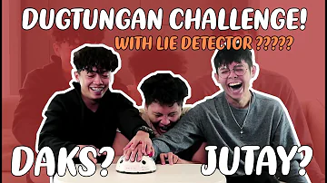 DUGTUNGAN CHALLENGE WITH LIE DETECTOR? | JThree Vlog
