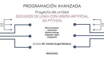 Seguidor de línea con visión artificial en Python