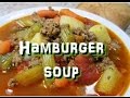 How to make hamburger soup  easy one pot power soup recipe