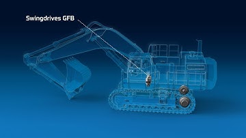 GFB Swingdrives - Excavator animation