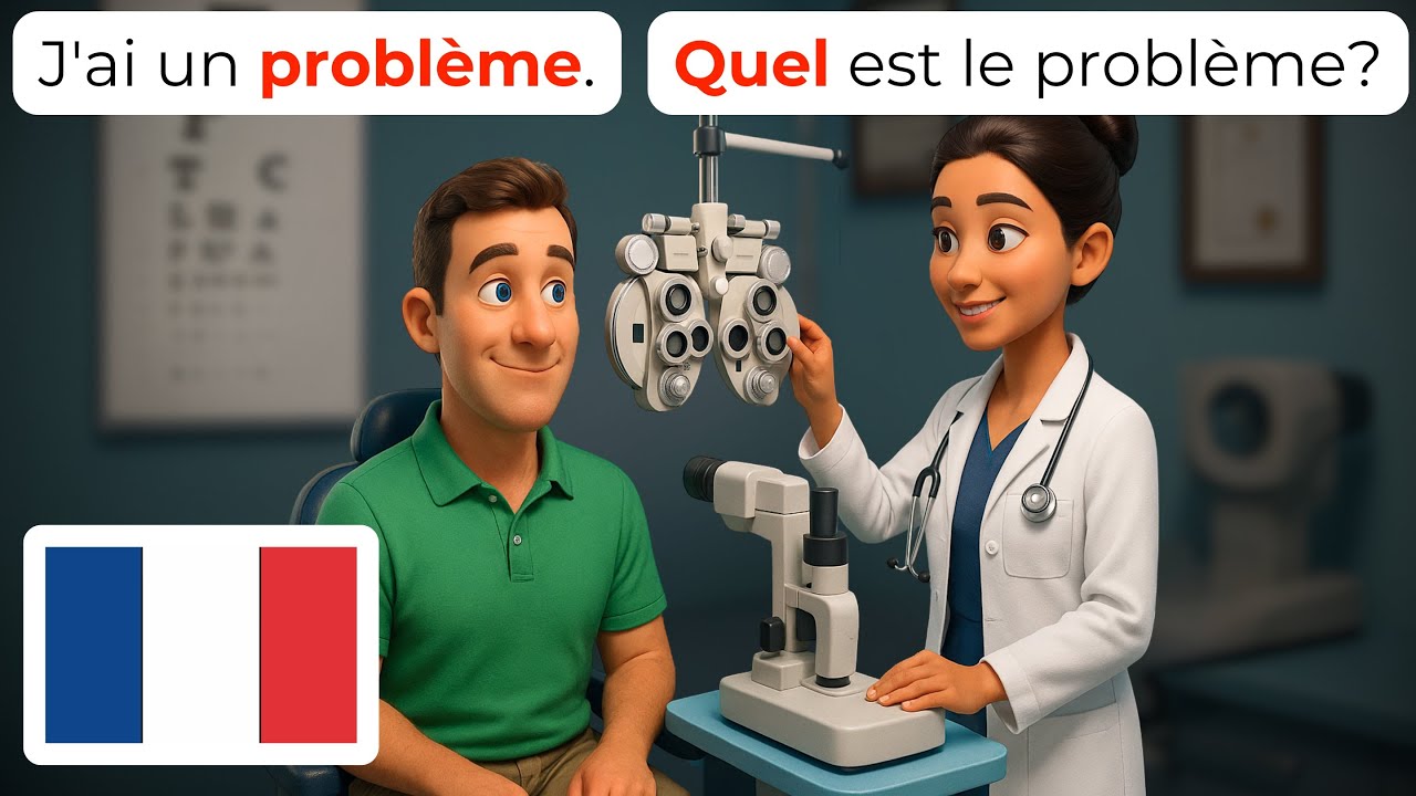 🇫🇷 Разговоры у Оптика | A1-A2 | Учите Французский | Лёгкий Французский