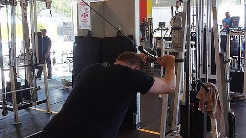 Triceps Thrasher Mechanical Drop Set