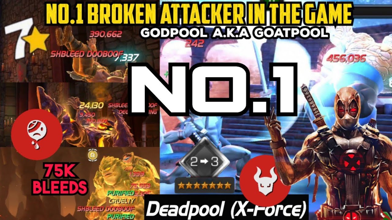 My Next 7* R3 is No. 1 Broken Attacker in the Game | Deadpool X force a ...