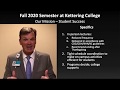 Kettering College Fall 2020 Semester Announcement