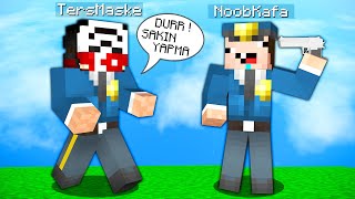 Poli̇s Noob Kafa İle Bi̇r Gün Geçi̇rmek - Baloncraft - Minecraft