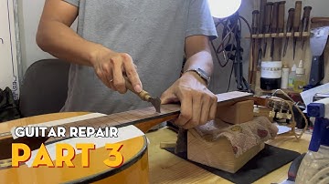 Complete Classical Guitar Refret and Setup Part 3