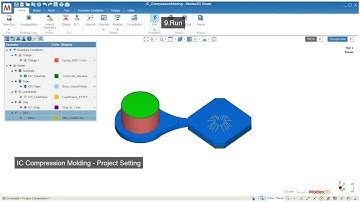 Moldex3D 2021 Demo | IC Packaging: ICCM+EWLP