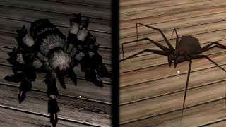 GRANNY Old Spider vs New Spider [Comparison] screenshot 2