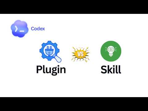 4. Skills vs Plugins in Codex – Explained Simply for Beginners with Real Examples