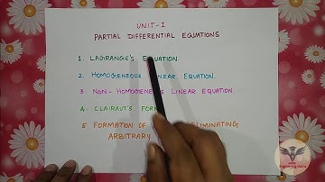 How to clear TPDE / M3/ Homogeneous Equation - Introduction
