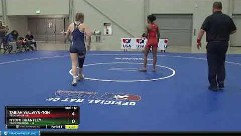 [boutNo] 112 Tabiah Walwyn-Ton Texas White Vs Nyom...