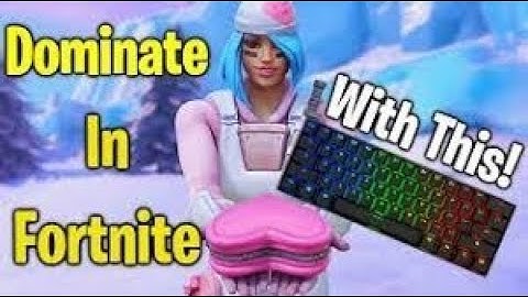 Royal Kludge Rk61 Fortnite Gameplay BEST KEYBOARD FOR FORTNITE?