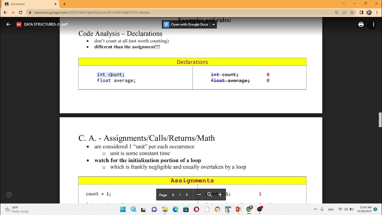 Data Structure Time complexity and Big O notation - YouTube