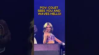 POV: COLET SEES YOU AND WAVES HELLO! #bini #biniph #binicolet