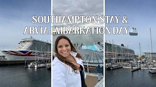 P&O Arvia Embarkation Day 🚢 | Southampton Hotel, Cruise Parking & Sail Away